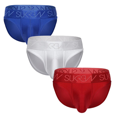 Classic Brief Multipack - Sapphire, Liberty Red & White Shimmer